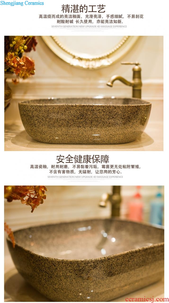 Koh larn, neat package mail Jingdezhen ceramic mop pool art basin Fangyuan T026 mop pool