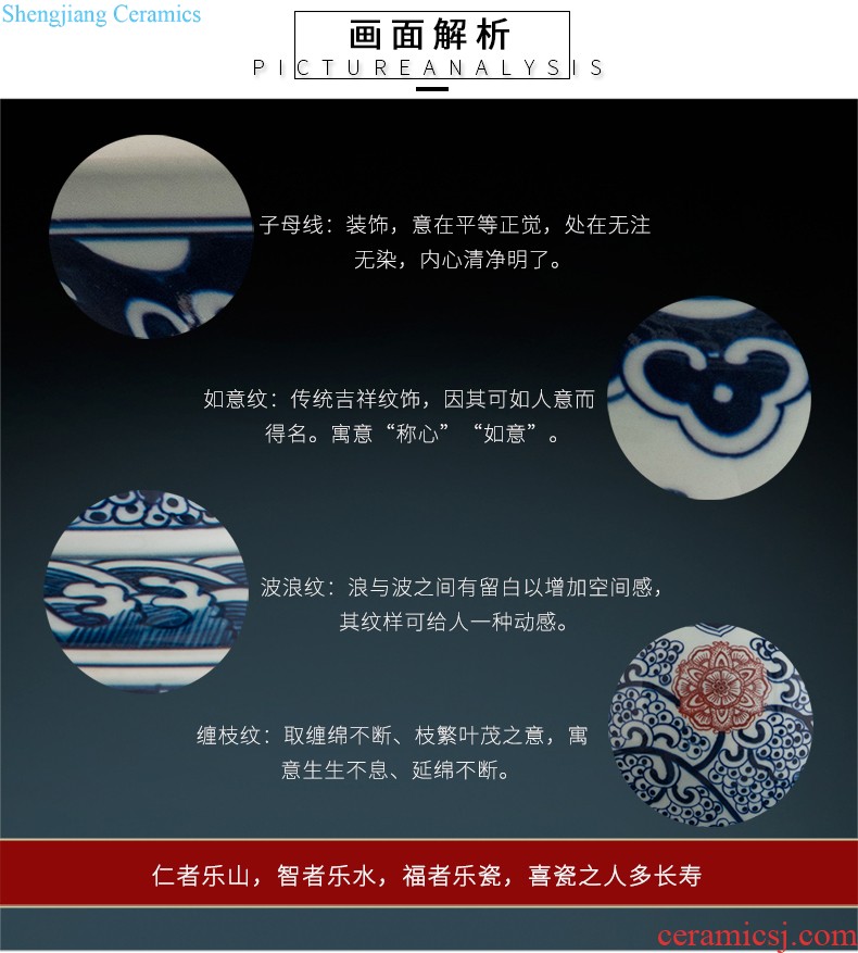 Jingdezhen ceramic simulation animal hairy crab crab creative home sitting room adornment tea pet furnishing articles