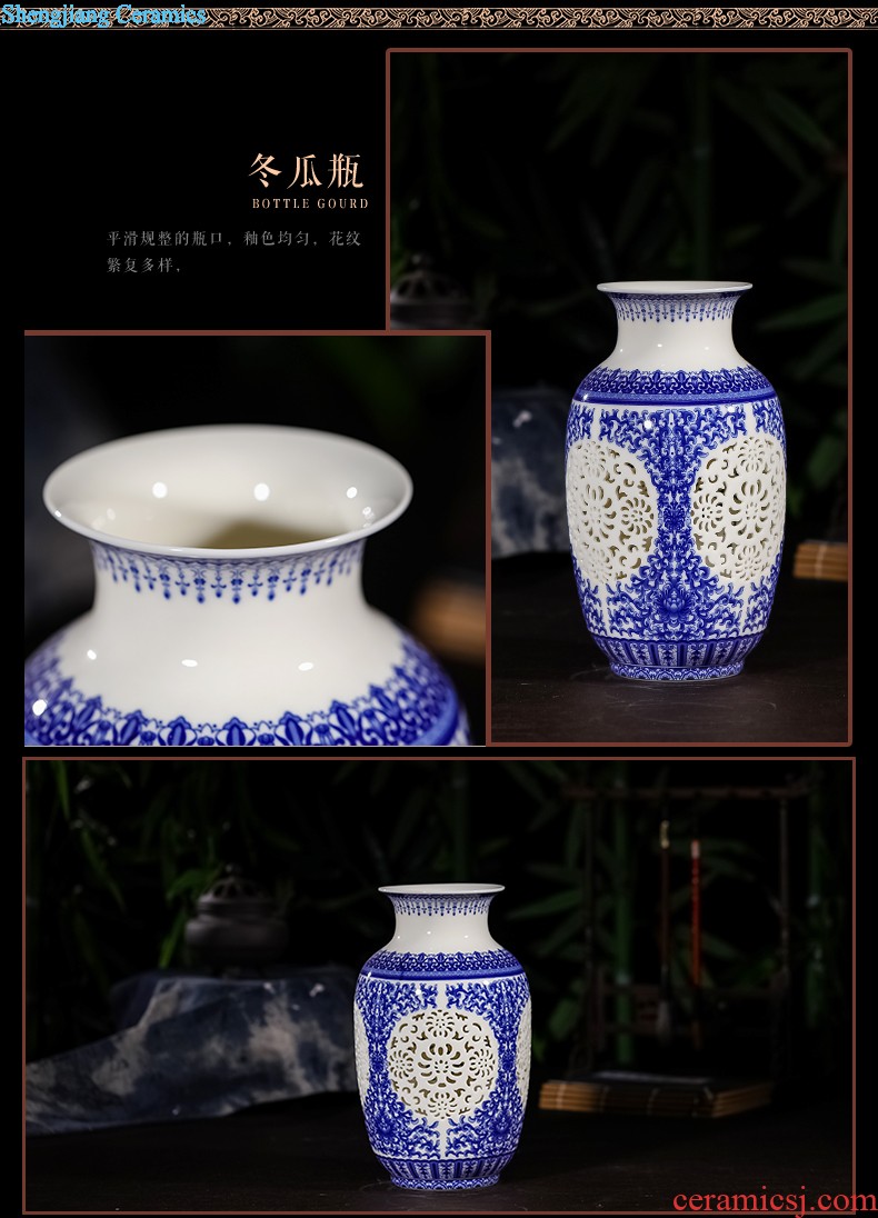 Jingdezhen ceramics furnishing articles hand-painted sabingga sukdun dergici jimbi hang dish by dish sitting room of Chinese style household decorative arts and crafts