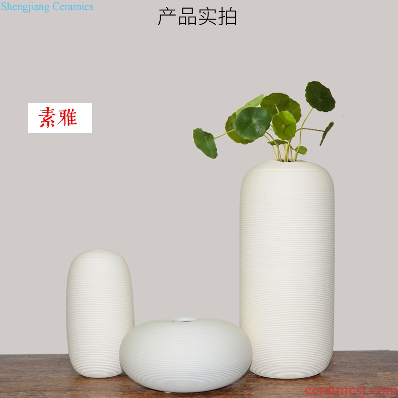 Jingdezhen ceramic vase sitting room is contracted Europe type is resided abstract art TV ark furnishing articles of handicraft ornament