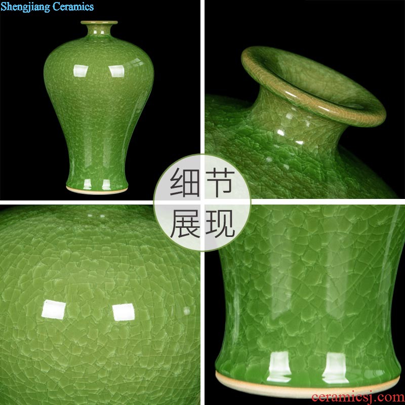 Insert large vases, pottery and porcelain of jingdezhen innovative new Chinese style of contemporary sitting room wine porch home decoration