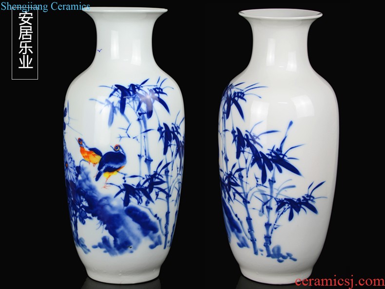 European contemporary and contracted vase furnishing articles sitting room dry flower arranging flowers home decoration ceramic flowers dancing orchid suits