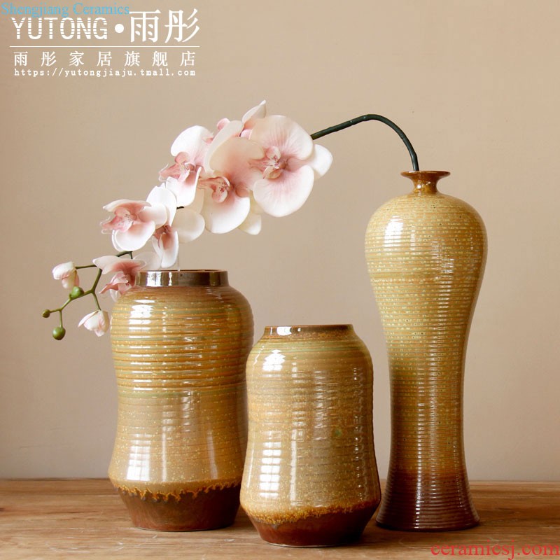 American country process hand-painted ceramic pot furnishing articles Home decoration home furnishing articles