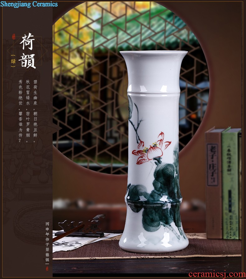 Jingdezhen ceramics vase general antique blue and white porcelain jar storage tank craft supplies modern household furnishing articles