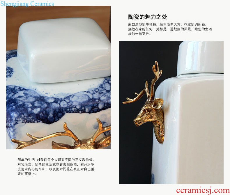 Beautiful blossoms keep moment Jingdezhen ceramic clay/ceramic celadon hand knead lotus flower gift boxes