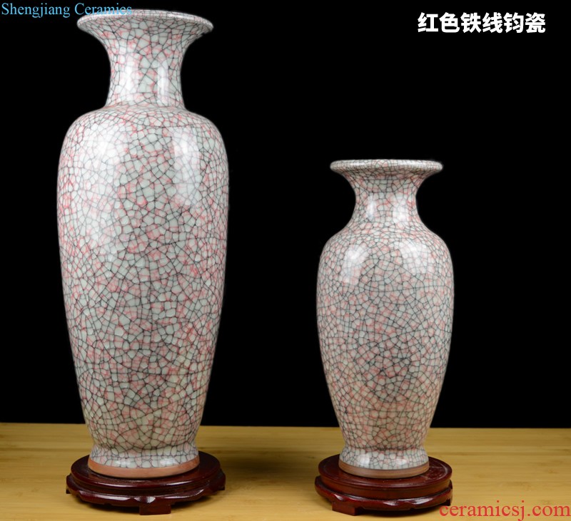 Jingdezhen ceramic vase floret bottle furnishing articles furnishing articles spending a sitting room porcelain home decoration crafts