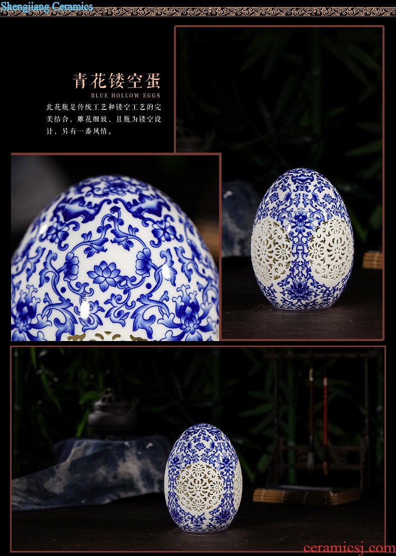 Jingdezhen ceramics furnishing articles hand-painted sabingga sukdun dergici jimbi hang dish by dish sitting room of Chinese style household decorative arts and crafts