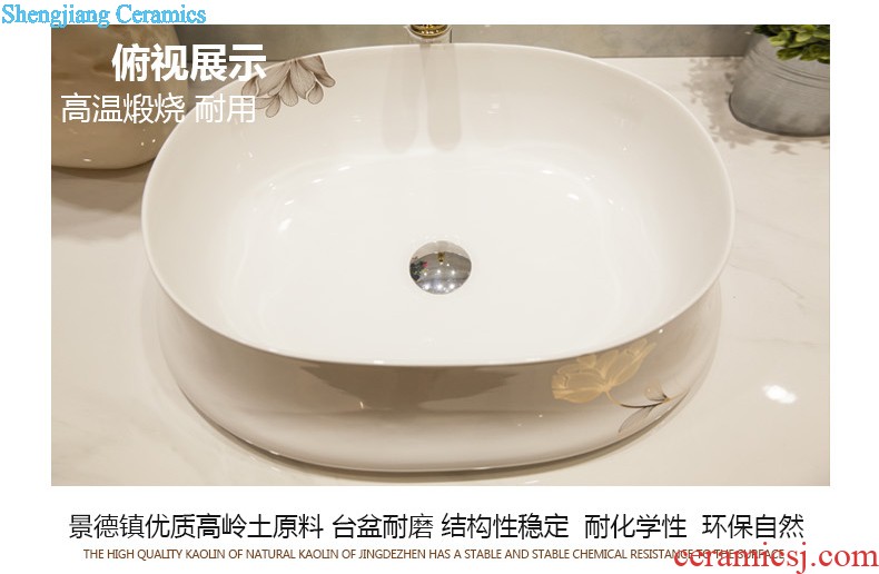 Koh larn, qi ceramic sanitary ware of toilet stage basin sink bathroom sinks art basin of lake basin