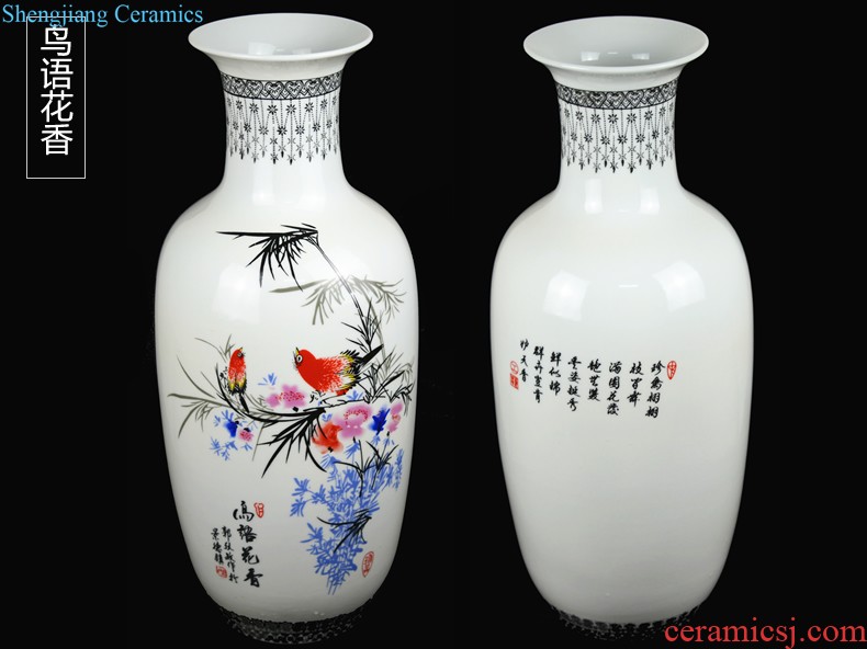 European contemporary and contracted vase furnishing articles sitting room dry flower arranging flowers home decoration ceramic flowers dancing orchid suits