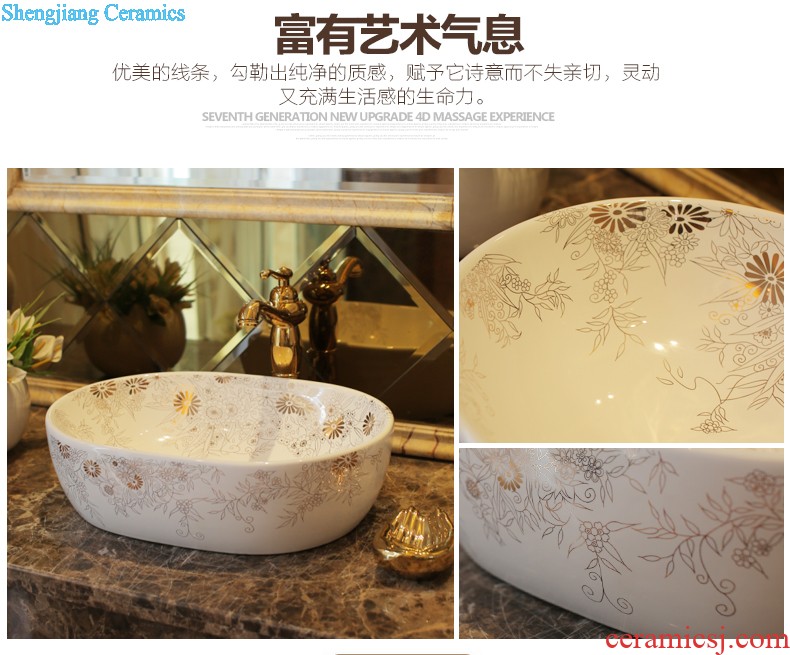 The package mail on bonsai, ceramic lavabo that defend bath lavatory basin art basin of flowers