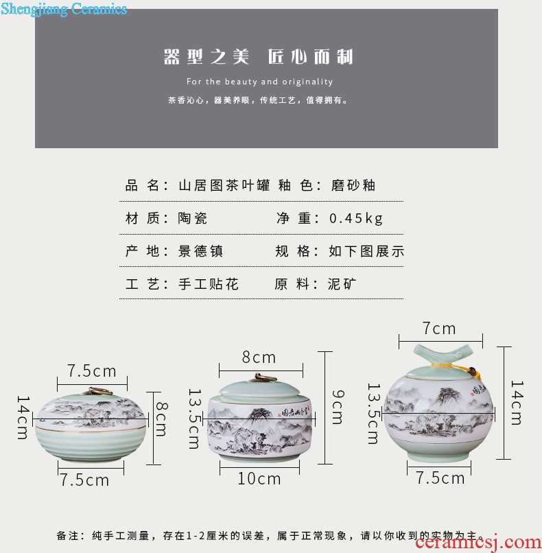 Jingdezhen ceramic antique jun porcelain floret bottle arranging flowers adornment handicraft furnishing articles sitting room of Chinese style household porcelain