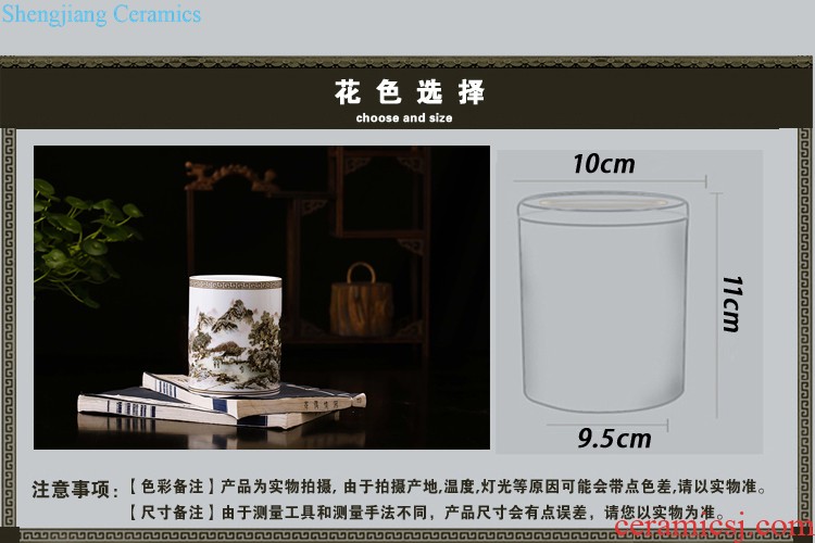 Jingdezhen ceramics China red large vases, flower arrangement home sitting room new adornment large-sized furnishing articles