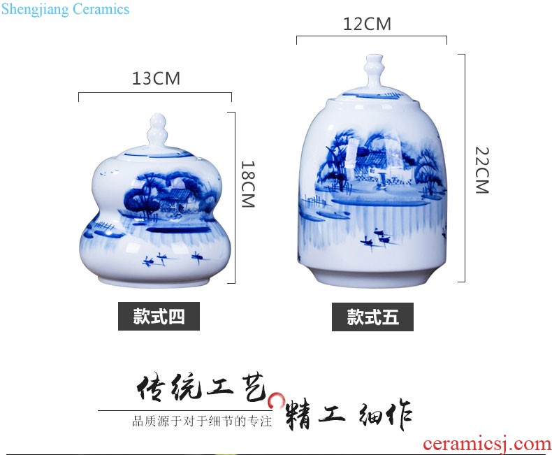 Hong xuan Jingdezhen ceramics The ancient philosophers figure shallow goldfish turtle narcissus basin creative home decoration in large tanks