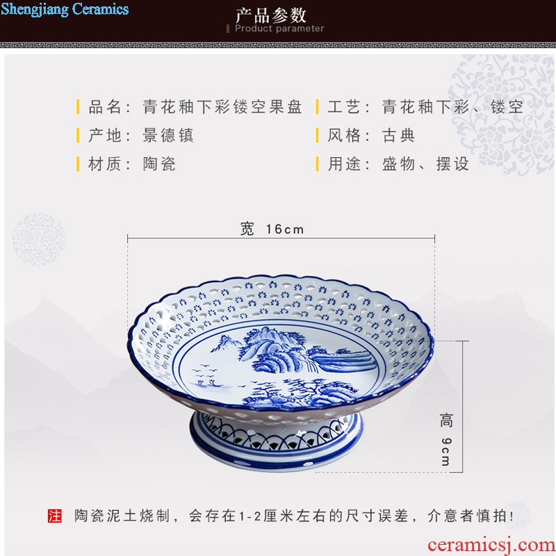 Finalize the design JinHe 035 jingdezhen ceramic vase To send gift box packaging