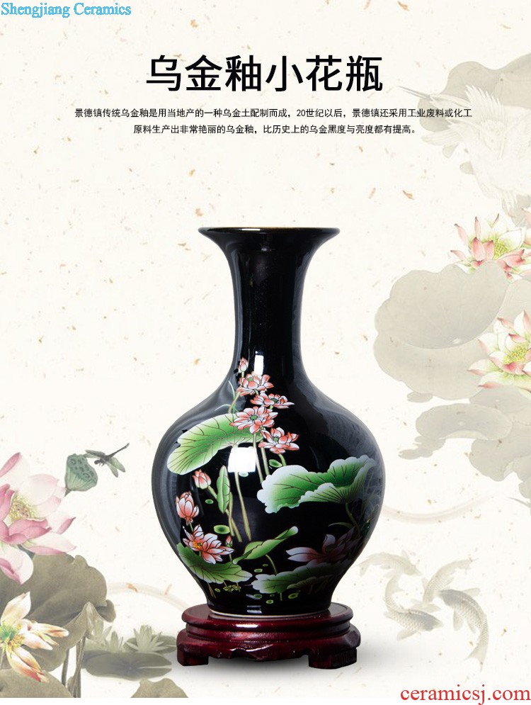 E190 jingdezhen ceramics for more than year after year of large vase household adornment handicraft furnishing articles large living room