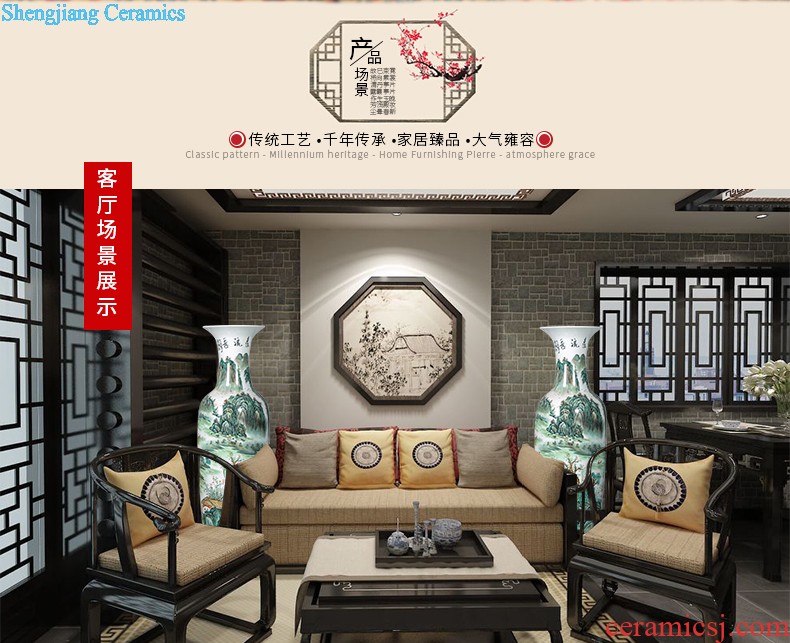 A213 jingdezhen ceramics of large vases, antique Chinese style household sitting room porch place large ornament