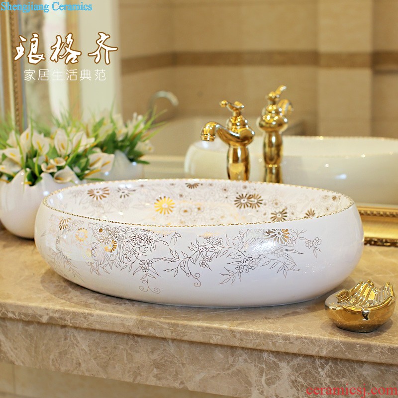 The package mail on bonsai, ceramic lavabo that defend bath lavatory basin art basin of flowers