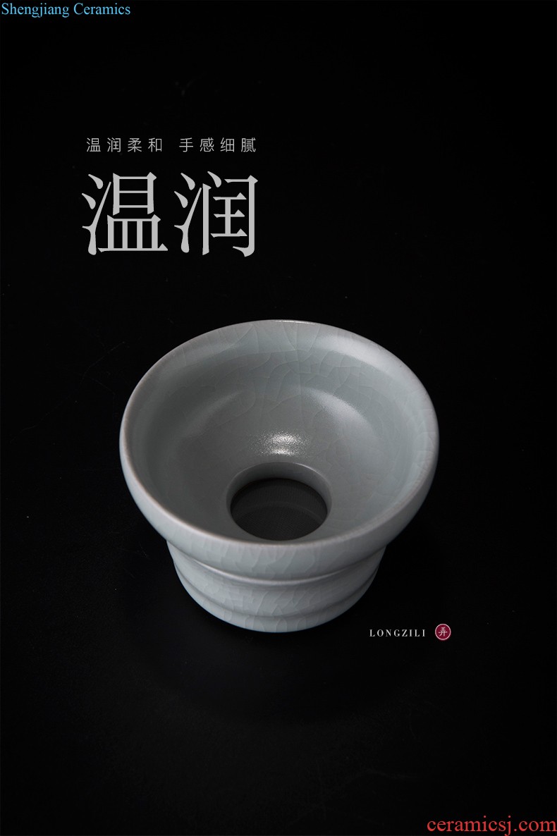 Jingdezhen ceramic suit contracted Chinese gift box Only three tureen tea cup home tea pot of a complete set of tea sets