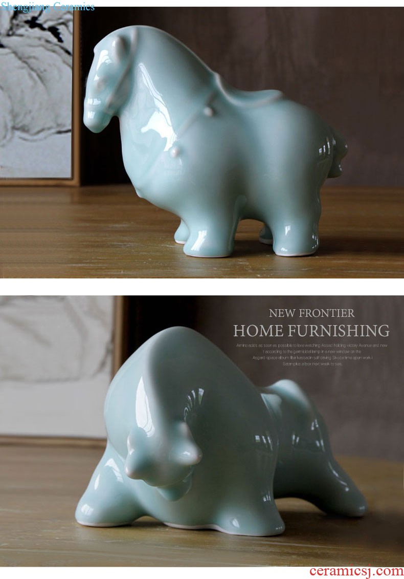 The rain tong household Jingdezhen ms manual variable glaze ceramic tea pot ceramic tea pot tea caddy