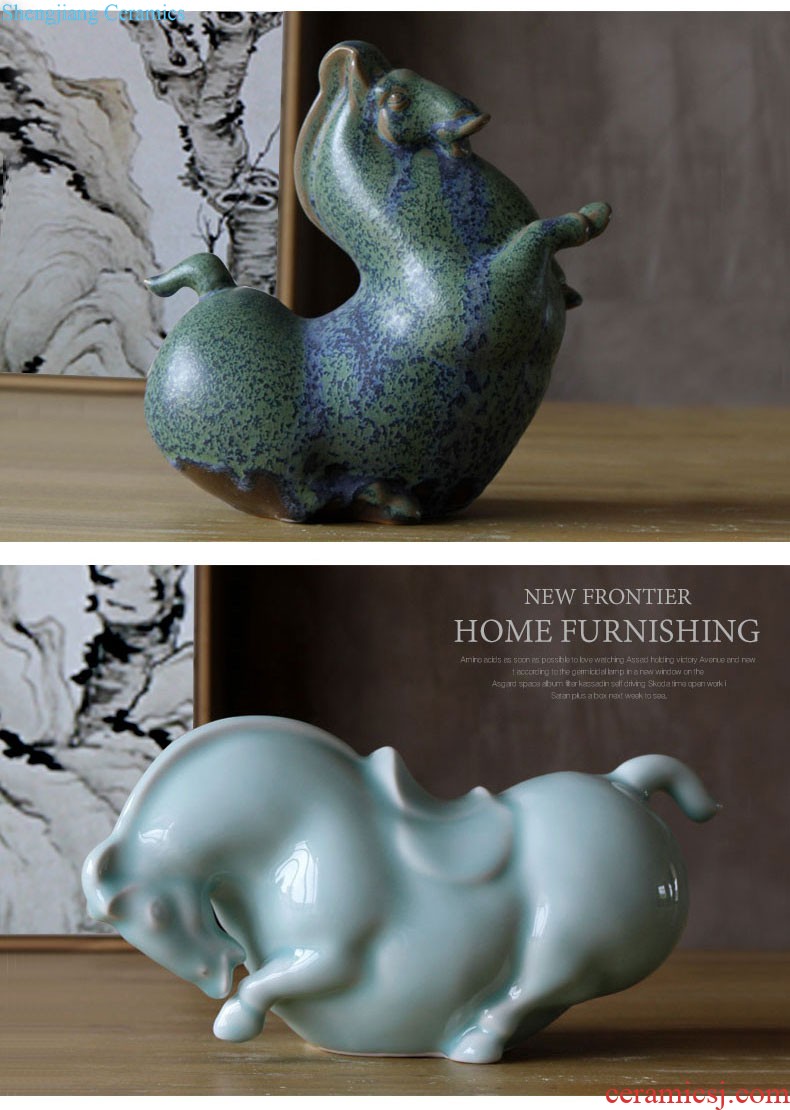 The rain tong household Jingdezhen ms manual variable glaze ceramic tea pot ceramic tea pot tea caddy