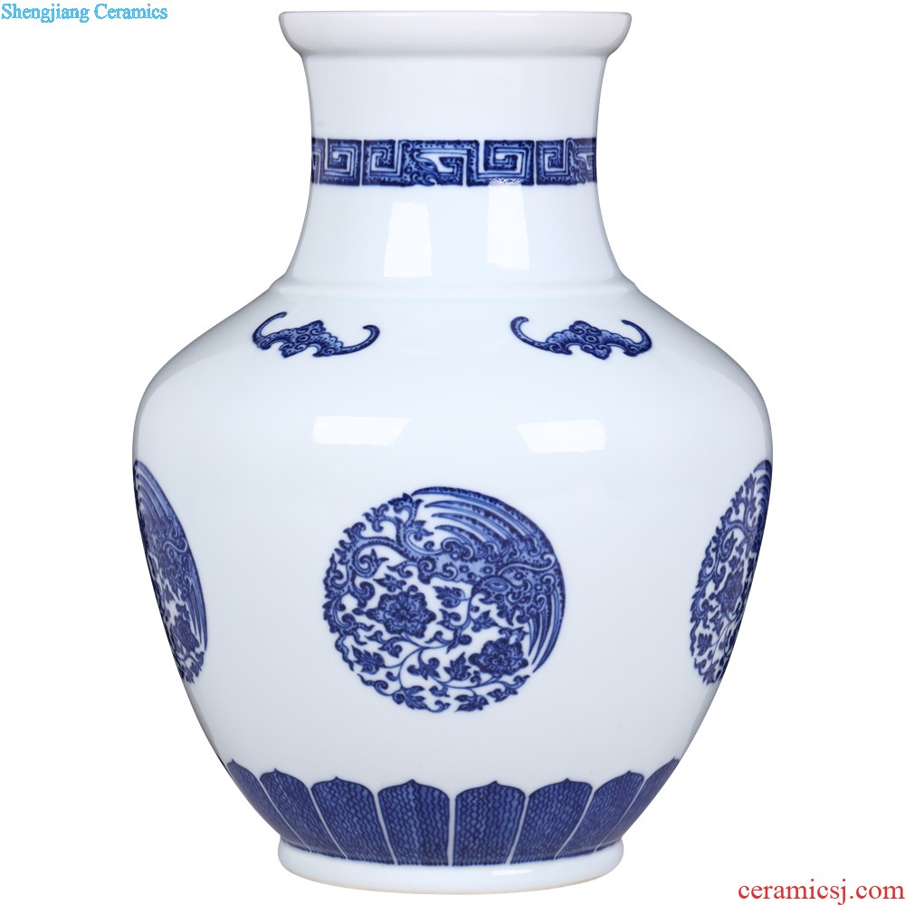 Jingdezhen ceramics vase furnishing articles imitation qing yongzheng maintain many children f jars home sitting room adornment