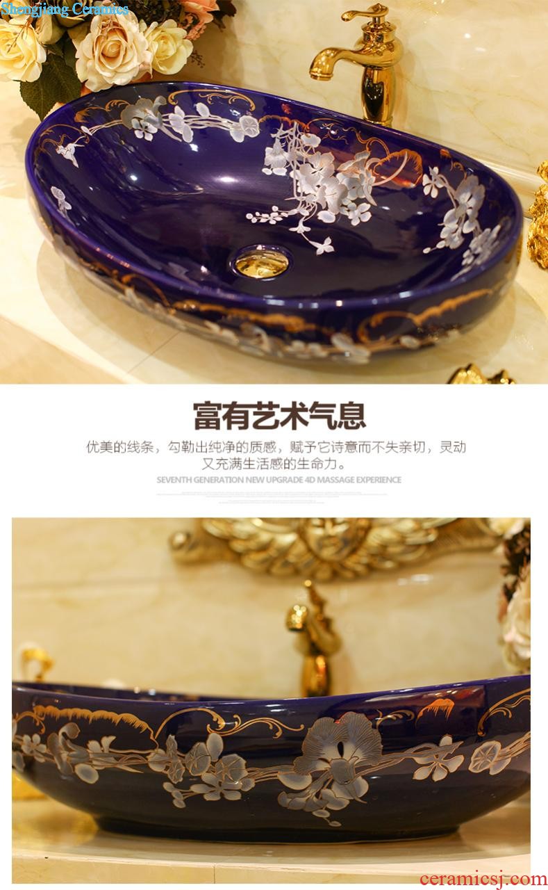 The package mail on bonsai, ceramic art big elliptical A008 lavabo that defend bath lavatory basin