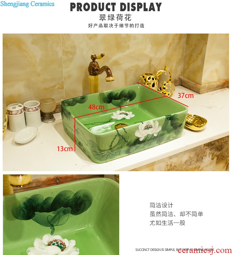 Koh larn qi ceramic wash mop pool large Mop pool slot diamond mop Drag the trumpet to mop sink basin of the balcony