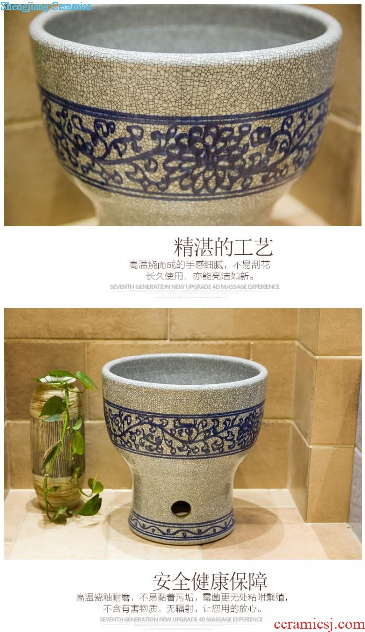 Koh larn, qi stage basin sink lavatory ceramic european-style bathroom art basin of the basin that wash a face