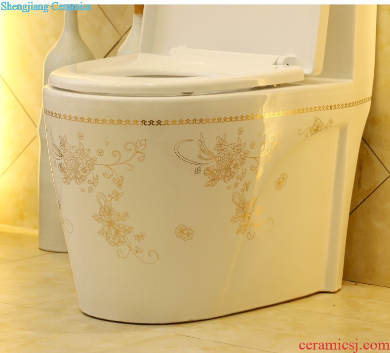 Post, qi stage basin ceramic lavabo archaize washbasin drum-shaped basin of Chinese style bathroom art antique reeds