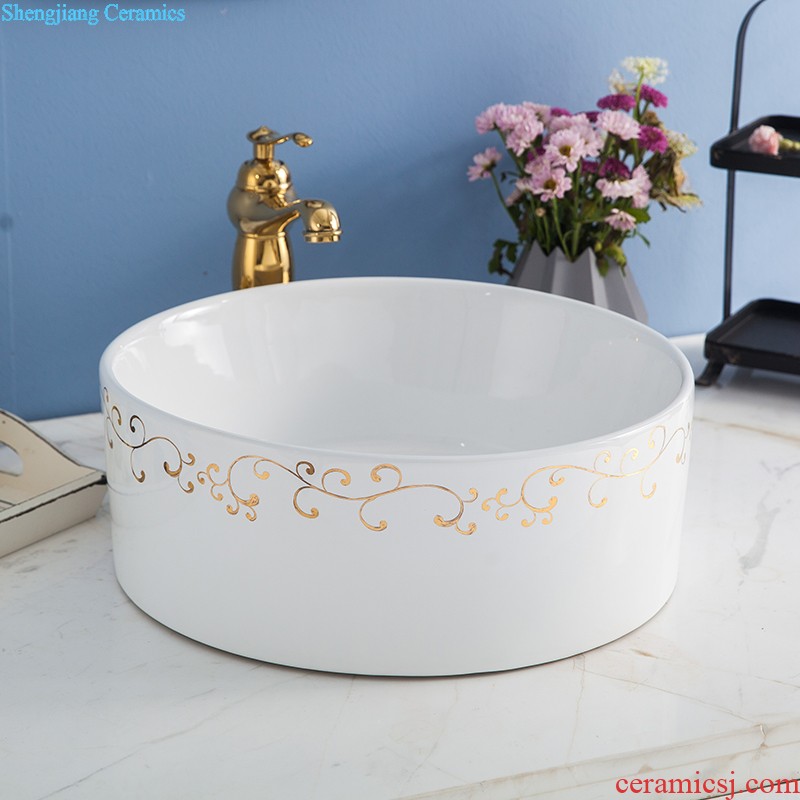 Koh larn, qi stage basin to jingdezhen ceramic lavabo that defend bath lavatory basin art