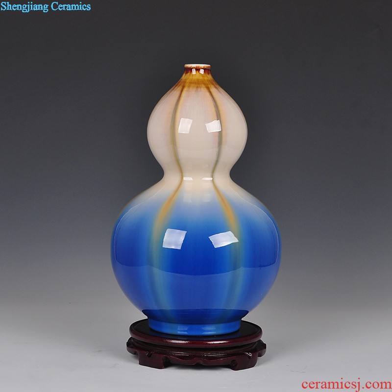 Jingdezhen ceramics vase hand-painted thin bamboo fetal porcelain Chinese style household act the role ofing is tasted the sitting room porch TV ark furnishing articles