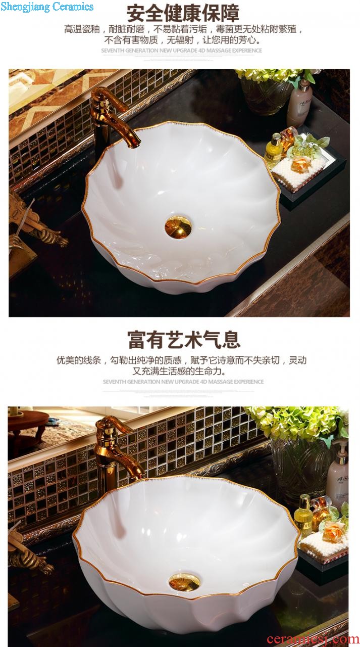 Koh larn, qi ceramic art basin balcony mop mop pool pool floor mop pool flat peach garden