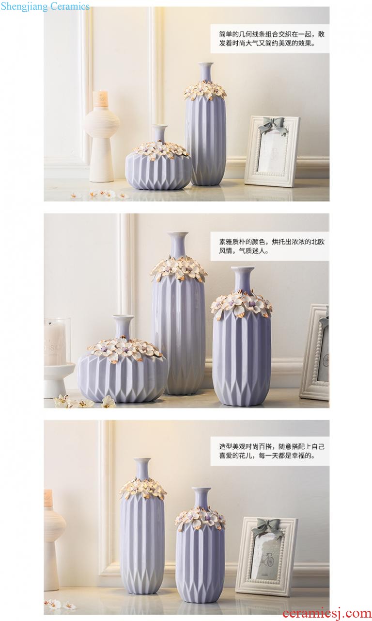 Mr Han mei modern home immediately housewarming gift porcelain ornaments rich creative furnishing articles gold-plated success