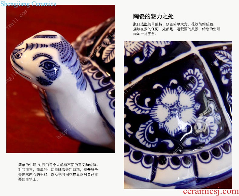 Jingdezhen ceramics by hand lovely mini like pet tea of a pet The modern home decoration gifts furnishing articles process