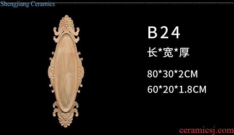 Chinese style decorates Angle of solid wood line of archaize of carve patterns or designs on woodwork hollow out beautiful case take the lintel games dongyang woodcarving condole top pass