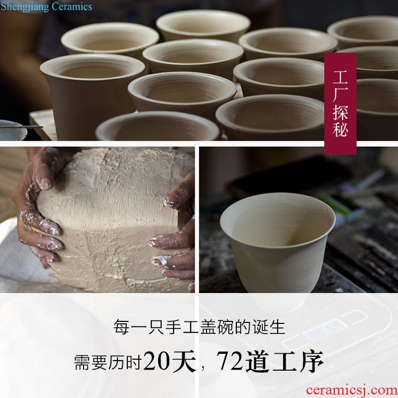 With cover filter landscape jingdezhen ceramic cup China cups personal creative package mail office cup mug cup