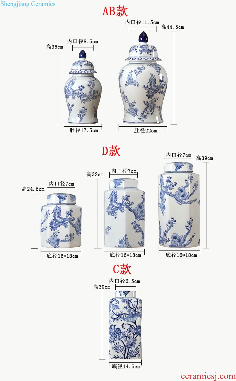 Jingdezhen ceramic handmade blue glaze zodiac furnishing articles furnishing articles creative office decoration ceramic dog