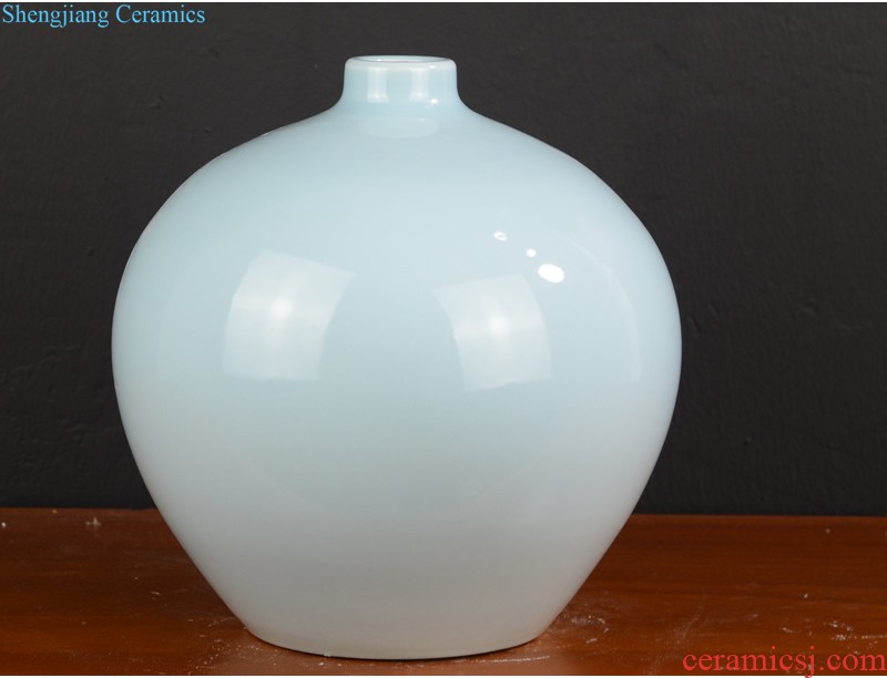 Jingdezhen ceramic vase restoring ancient ways furnishing articles of Chinese style living room dry flower arranging flowers home TV ark porcelain ornaments