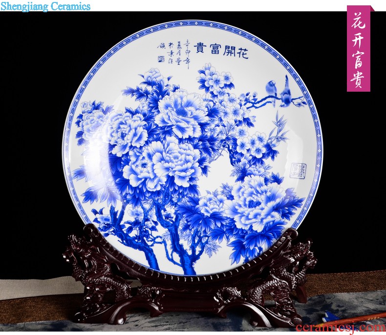 Jingdezhen ceramics famous hand-painted vases, flower arrangement Years more than the sitting room of Chinese style household adornment furnishing articles