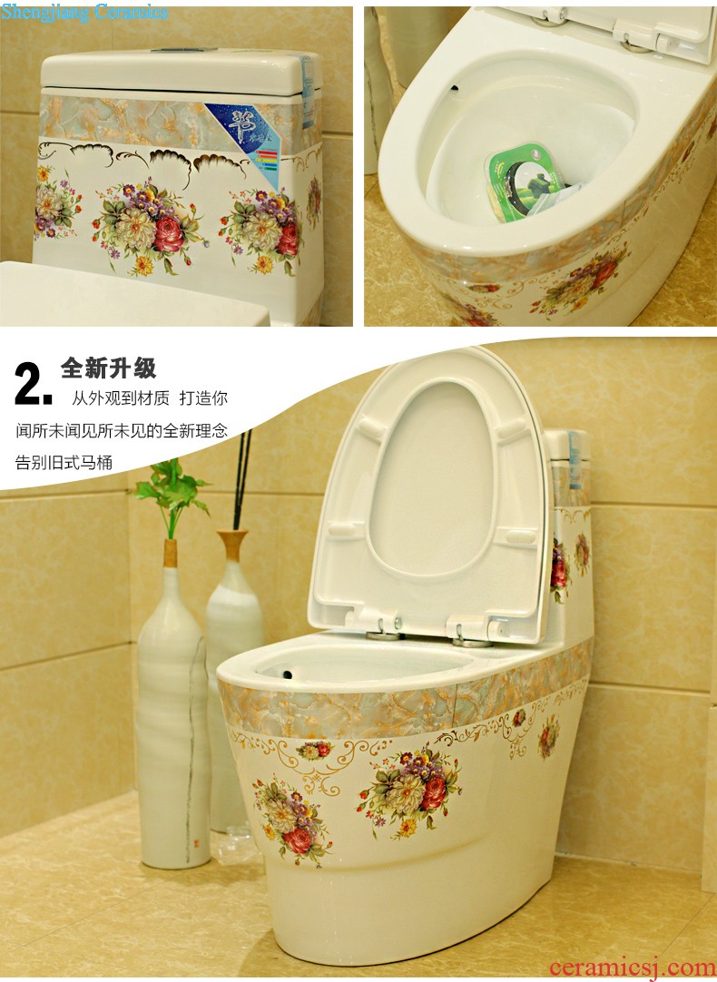 Koh larn, qi column basin sink lavatory pillar type ceramic floor bathroom sink LZ1147