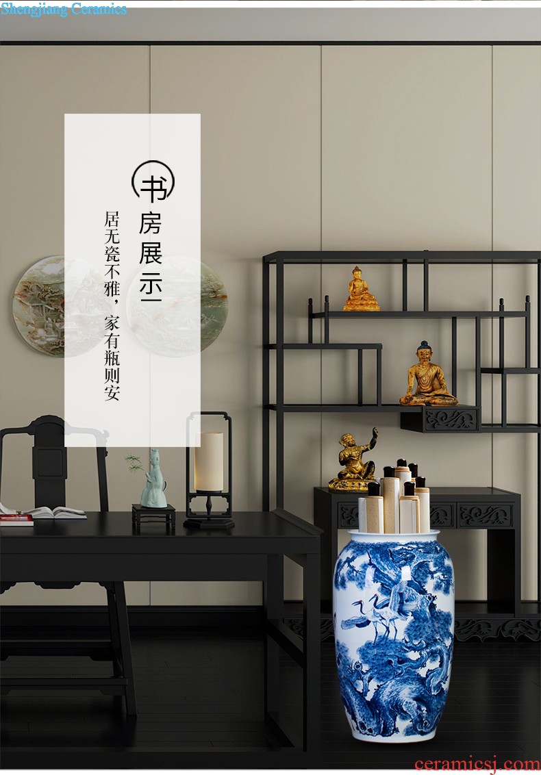 Jingdezhen ceramic tea pot Puer tea pot seal tank storage tank inferior on tea boxes, tea sets of household