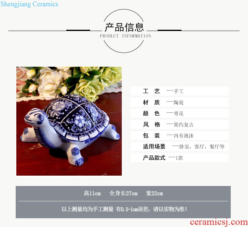 Jingdezhen ceramics by hand lovely mini like pet tea of a pet The modern home decoration gifts furnishing articles process