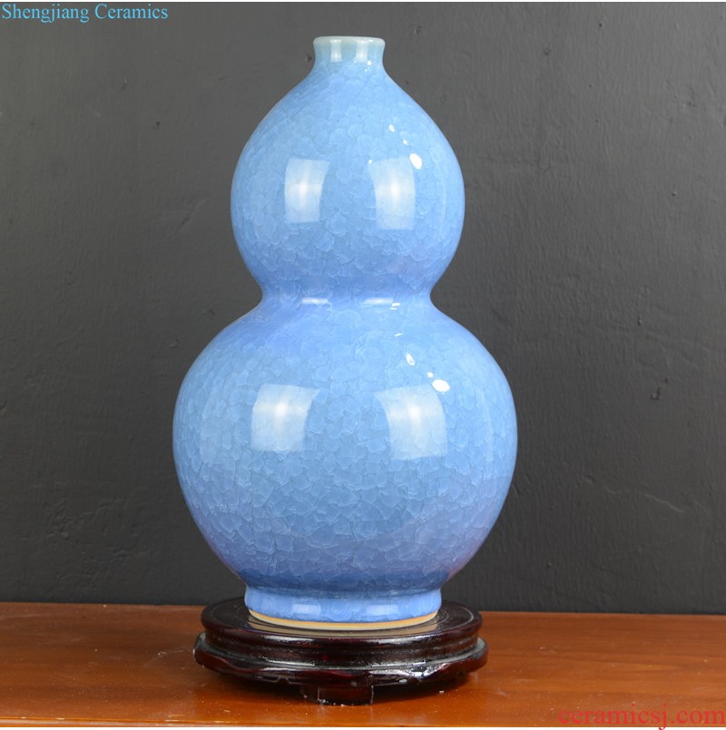 Vase furnishing articles sitting room white biscuit firing ceramics jingdezhen contemporary and contracted fashion home decoration soft adornment