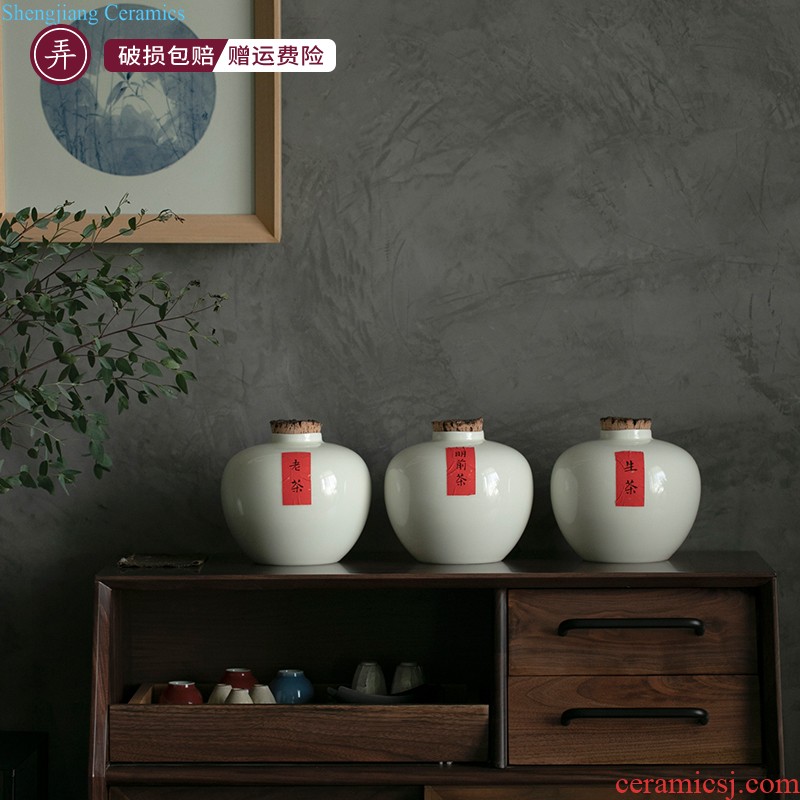 Made in ceramic tea set parts manual kung fu tea tea shelf creative contracted tea table zen furnishing articles with zero