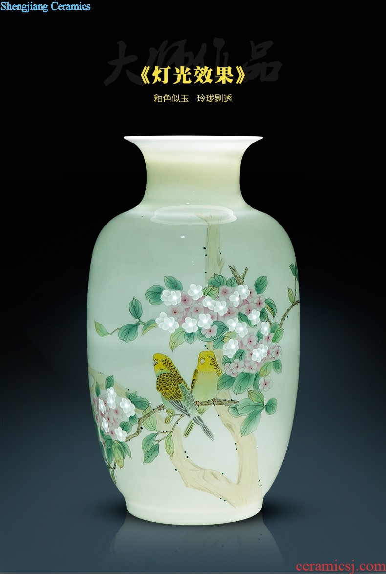 Jingdezhen ceramics of large vases, flower arranging the sitting room porch place large villa home decoration arts and crafts