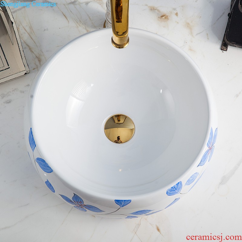 Koh larn, qi stage basin sink lavatory ceramic european-style bathroom art basin of the basin that wash a face