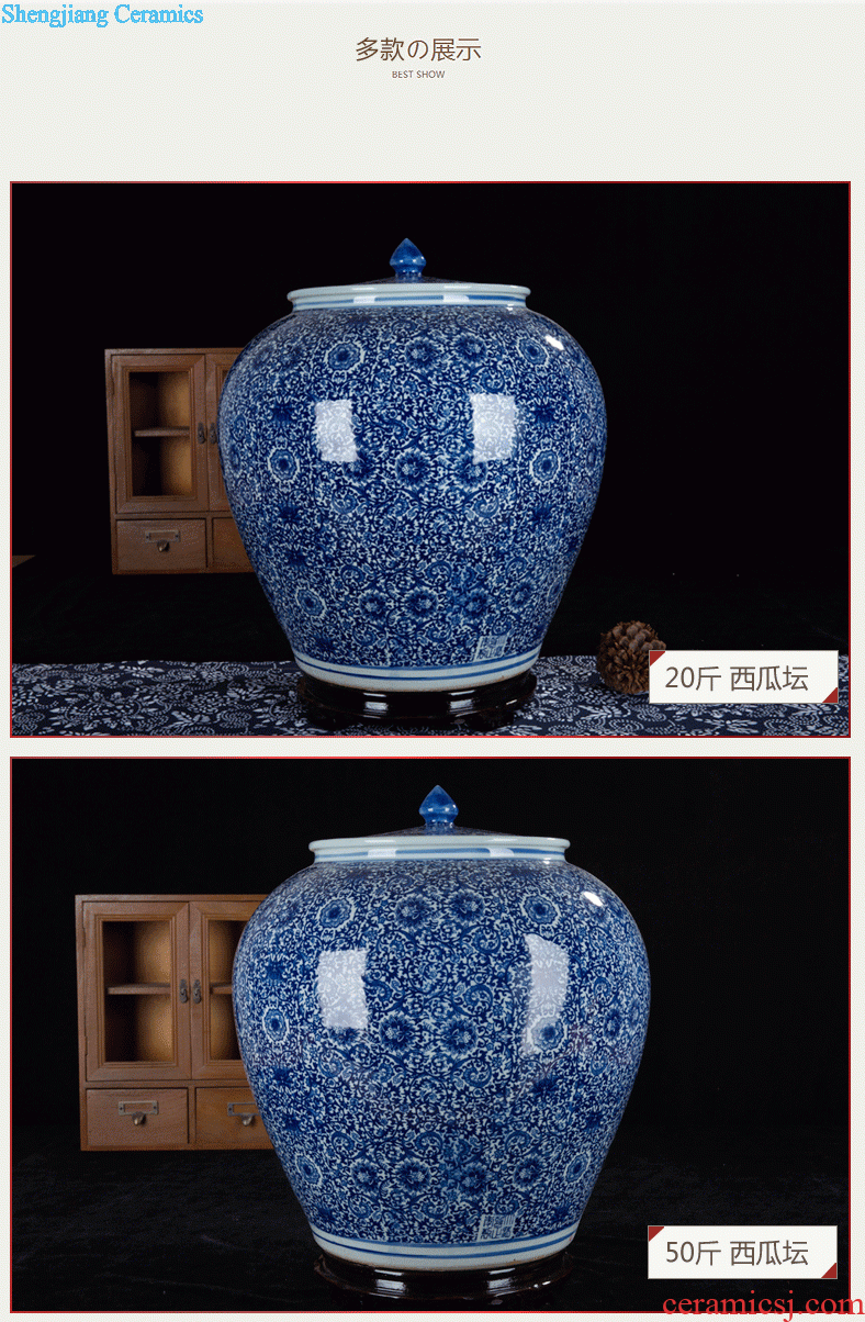 Sitting room be born 274 jingdezhen ceramics vase contemporary and contracted household adornment handicraft decoration furnishing articles