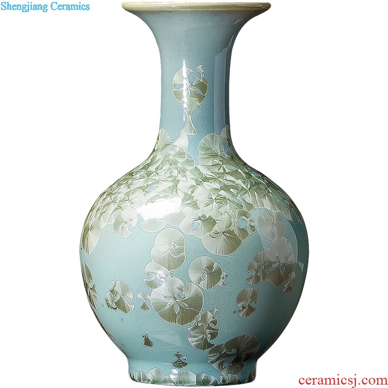 Chrysanthemum patterns all around 322 floret bottle of jingdezhen ceramics flower home sitting room mesa adornment furnishing articles