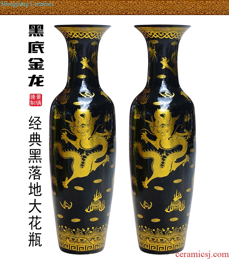 General aj241 jingdezhen ceramics from merry birds pay homage to the king Flowers and birds barrel The adornment that occupy the home furnishing articles