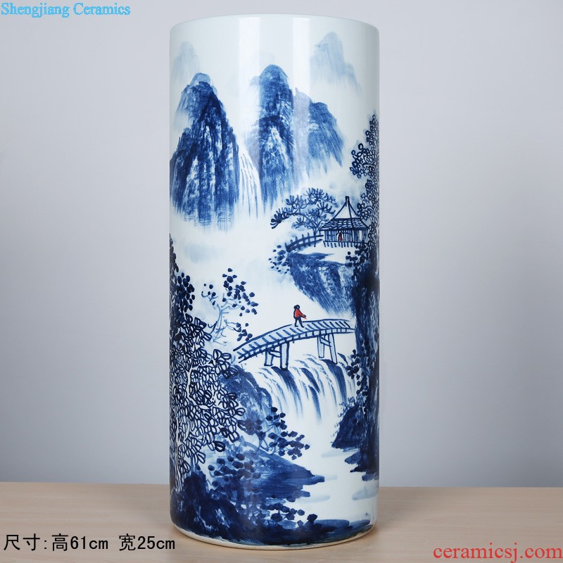 Of 380 hand-painted porcelain jingdezhen ceramics amusement of large vases, club villa housewarming hotel opening